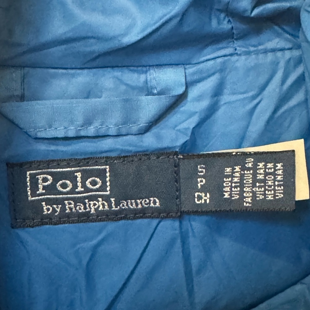Polo Ralph Lauren Patch Dakota Blue Puffer Insulated Jacket Womens Size Small - Picture 7 of 9